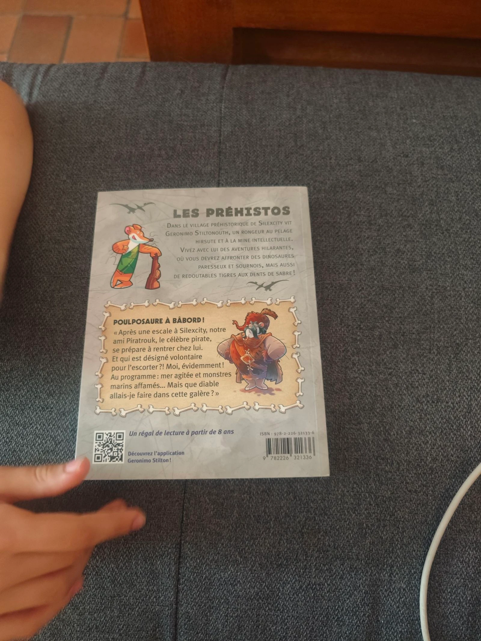 ¡Poulposaurio a babor! Los prehistóricos Tomo 12 (Geronimo Stilton) – photo 3